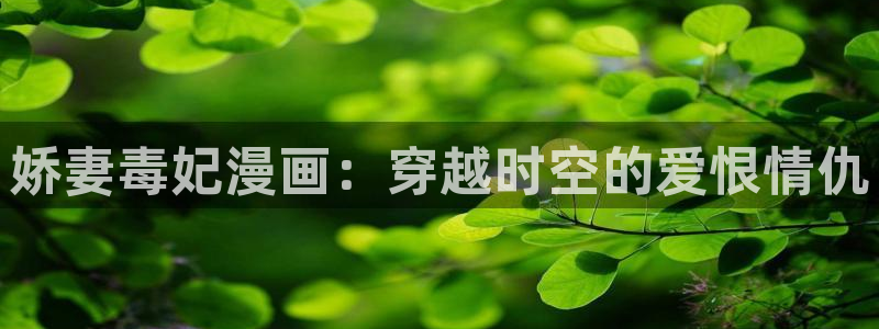 包子漫画免费看：娇妻毒妃漫画：穿越时空的爱恨情仇